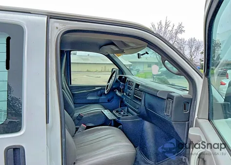 2012 Chevrolet Express G2500 from USA, damaged, VIN 1GCWGFCA3C1193871